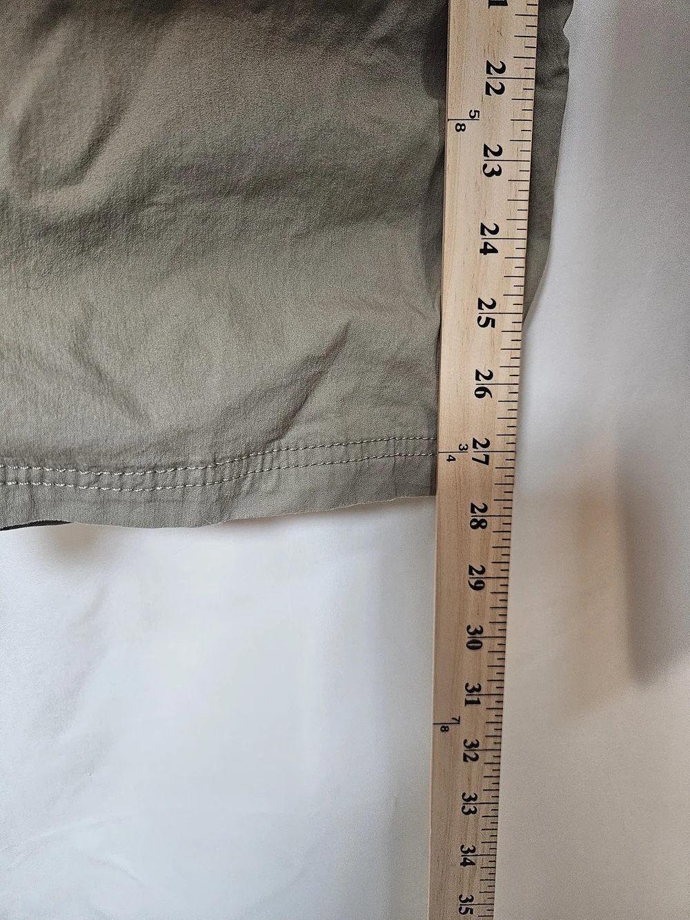 Men's Lined Cargo Pants in Light Khaki with Utility Belt Hiking Fisherman